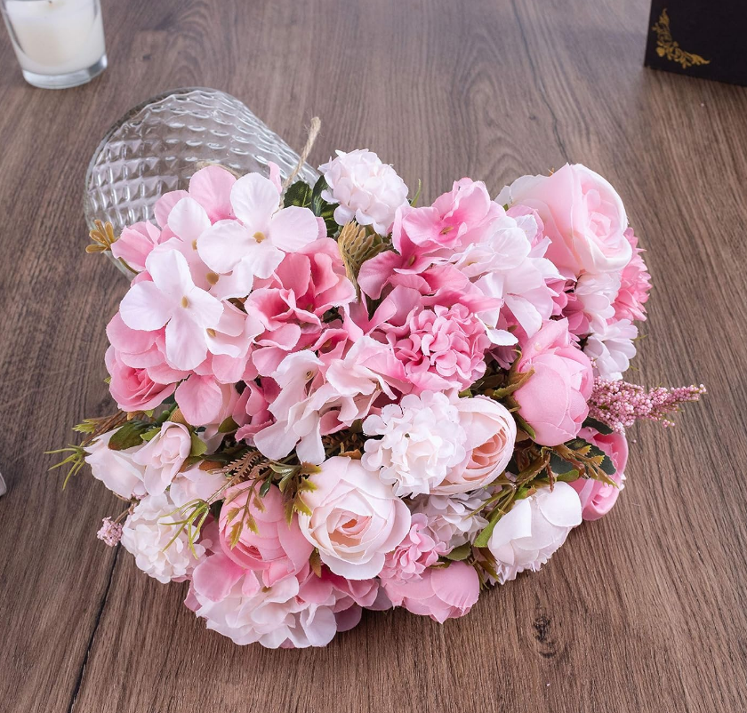 Artificial Roses Latex Real Touch Flowers