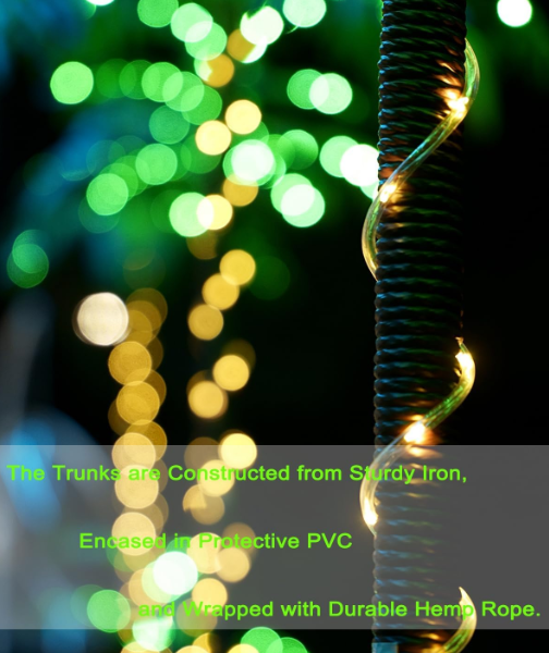 Artificial Palm Tree with LED Lights – Lighted Palm Tree