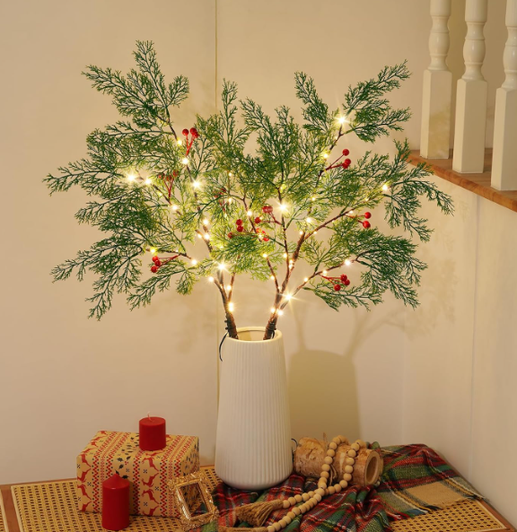 Lighted Branches tree for Vases – Artificial Pine Branches