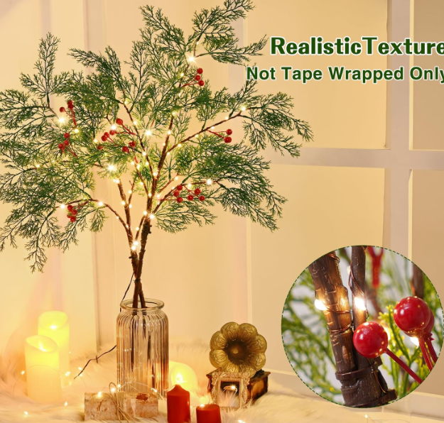 Lighted Branches tree for Vases – Artificial Pine Branches