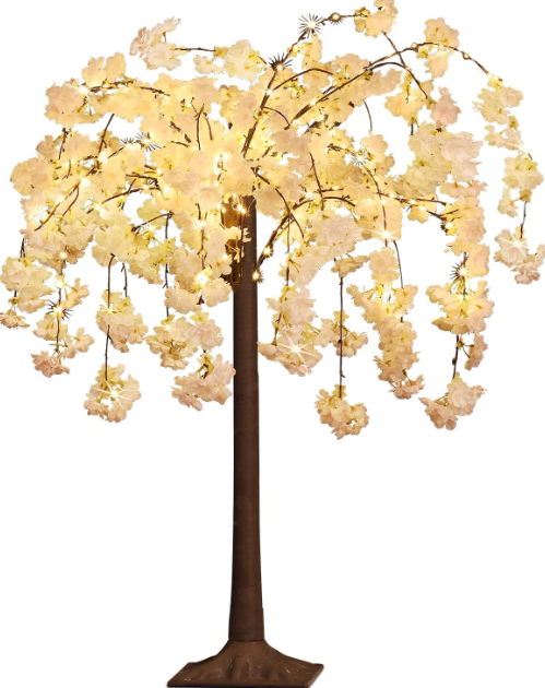 Lighted Cherry Blossom Tree with Lighting Modes