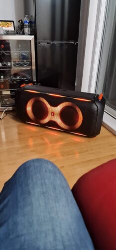 JBL PartyBox 710 Portable Indoor and Outdoor Party Speaker with Built-In Lights photo review