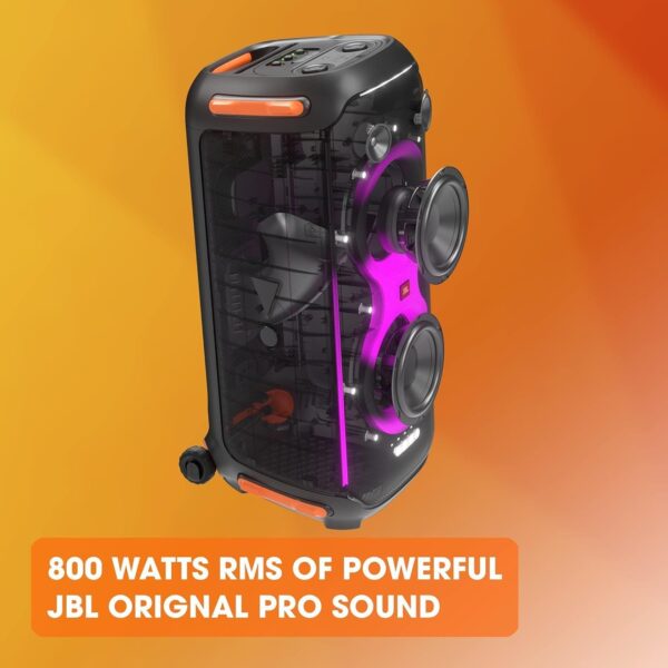 JBL PartyBox 710 Portable Indoor and Outdoor Party Speaker with Built-In Lights - Image 2
