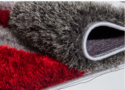 Rugs Modern Geometric Design Fluffy Soft Washable for Bedroom