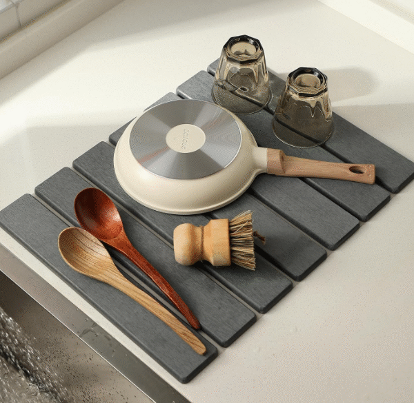 Stone Dish Drying Mats for Kitchen Counter
