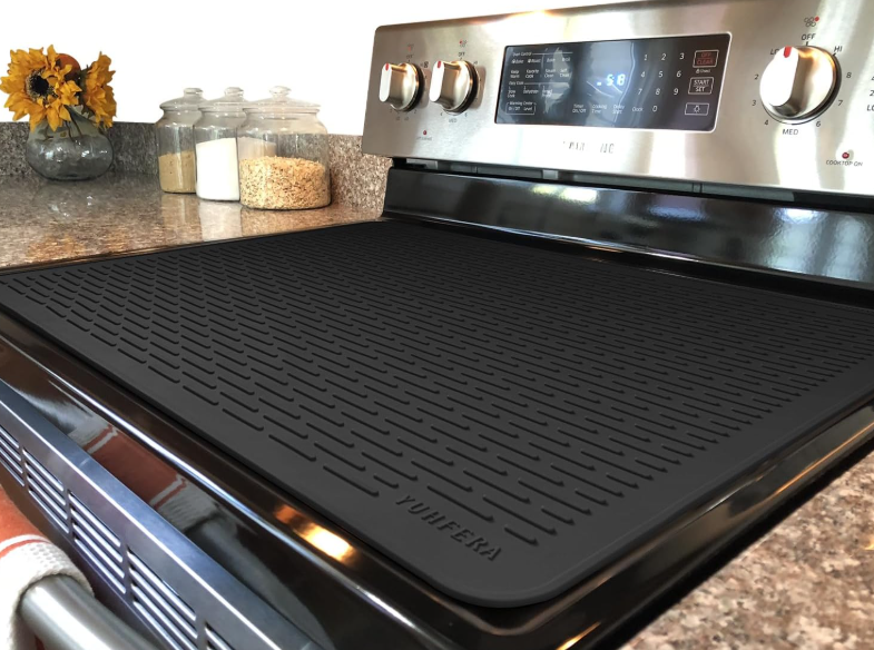 Glass Top Stove Cover –Silicone Electric Stove Top Protector