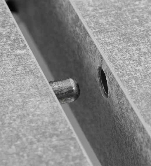 Extendable Dining Table with V-Shaped Base - Image 5