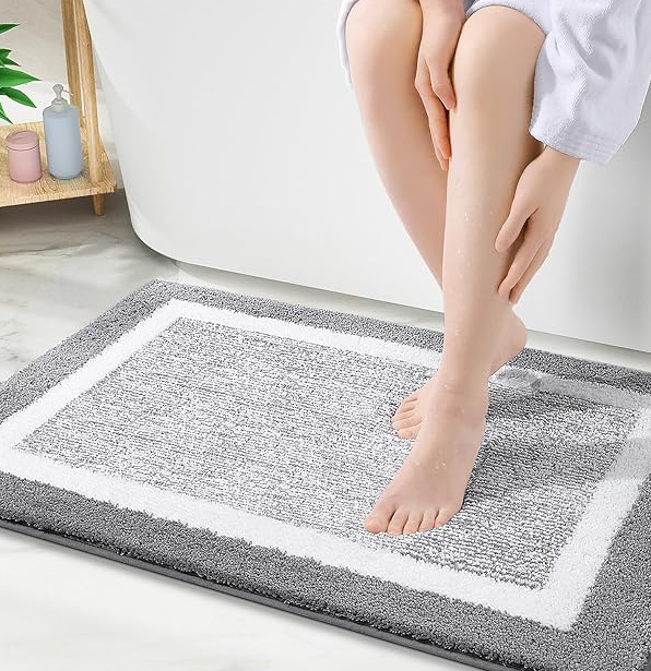 SMIRY Bath Mat – Ultra Soft Microfiber Bathroom Rug - Image 3
