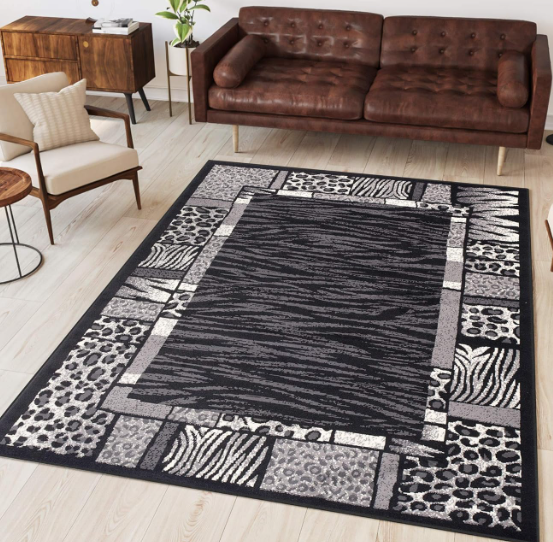 Polypropylene Area Rug – Modern Short Pile Carpet for Floor Protection