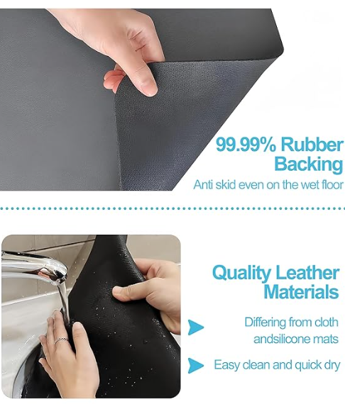 Dish Drying Mat – Super Absorbent Microfiber Kitchen Counter Mat - Image 4