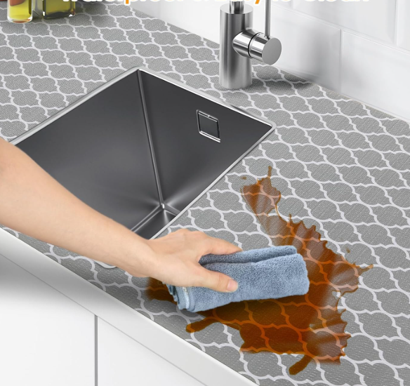 Drawer Liner – Waterproof Shelf Liner for Kitchen Cabinets - Image 4