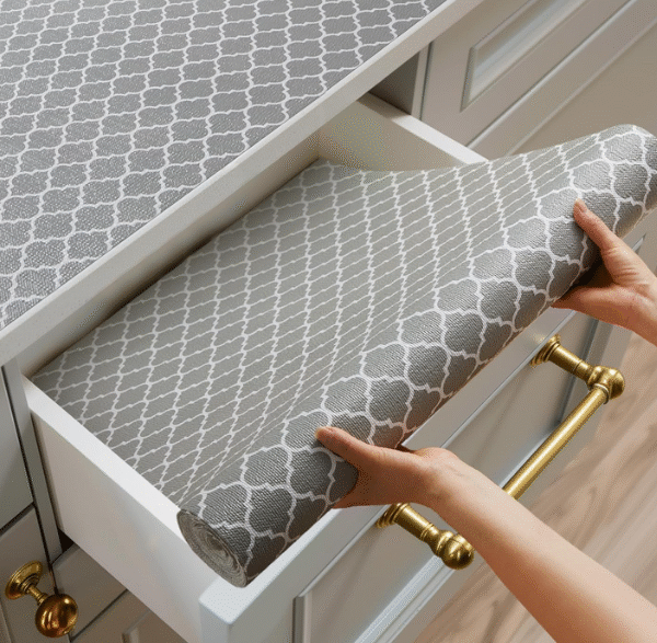 Drawer Liner – Waterproof Shelf Liner for Kitchen Cabinets