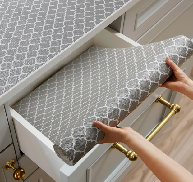 Drawer Liner – Waterproof Shelf Liner for Kitchen Cabinets
