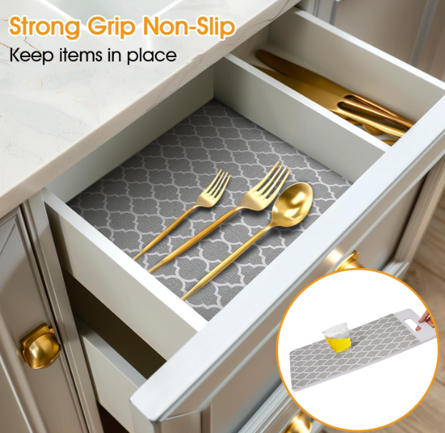Drawer Liner – Waterproof Shelf Liner for Kitchen Cabinets - Image 2