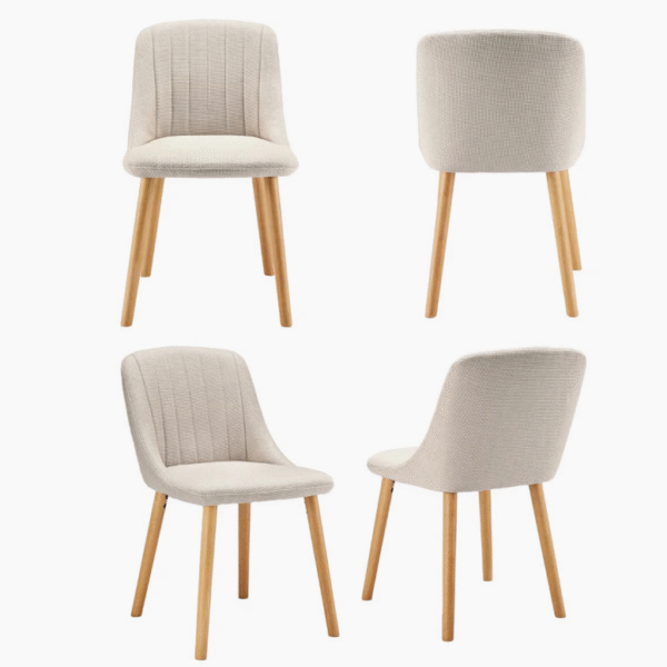 Linen Dining Room Chairs Set of 4 - Stylish and Classic